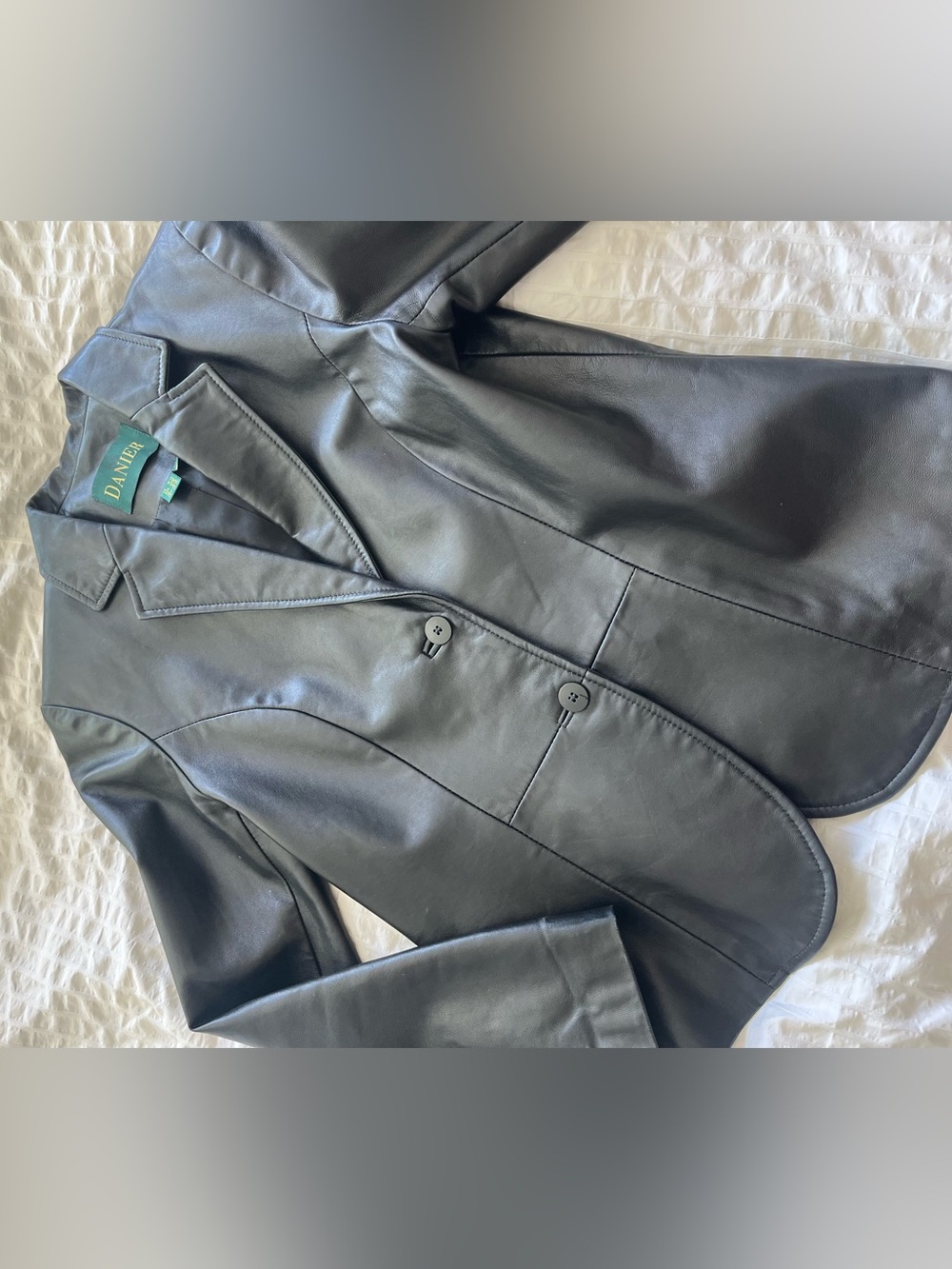 VTG Danier Black Leather jacket